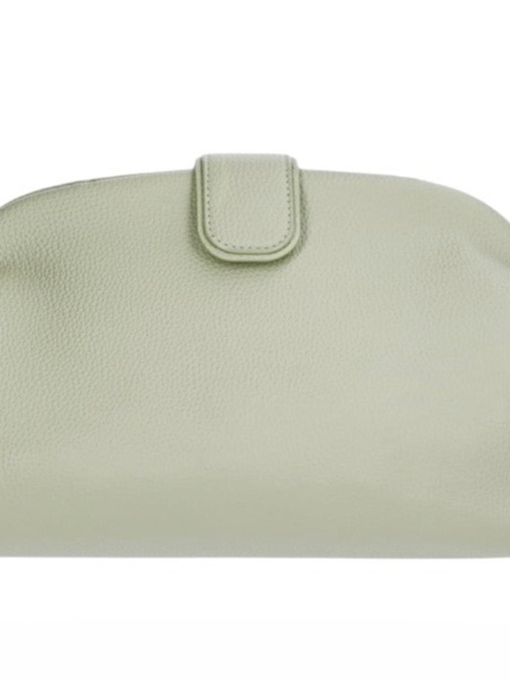 Faux Leather Clutch Handbag for Women from Free Assembly, Sage Green